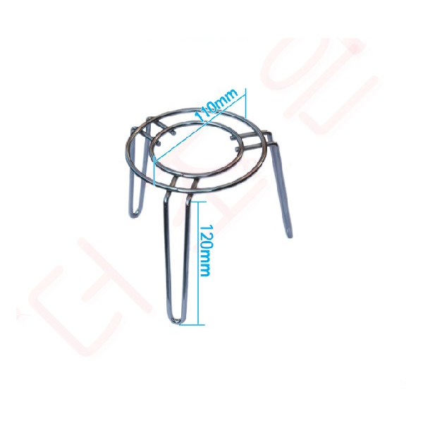 삼발이고정식 /윗판 지름 110mm / 높이 120mm