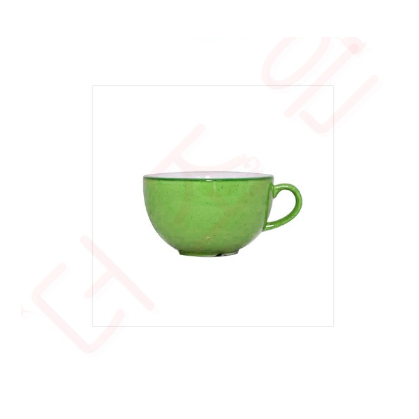 높이가낮은 도자기컵