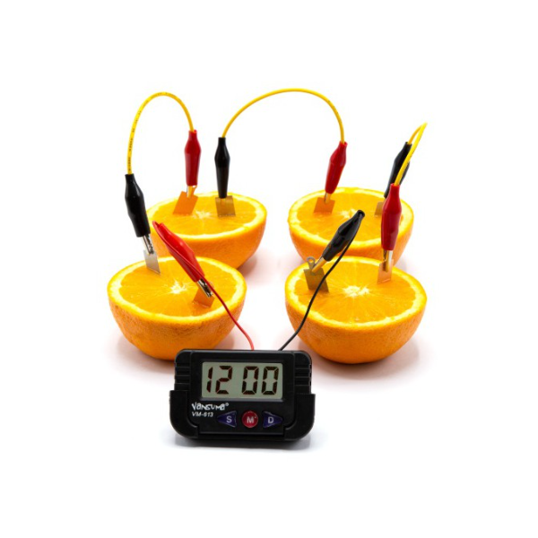 과일전지 - 디지털시계