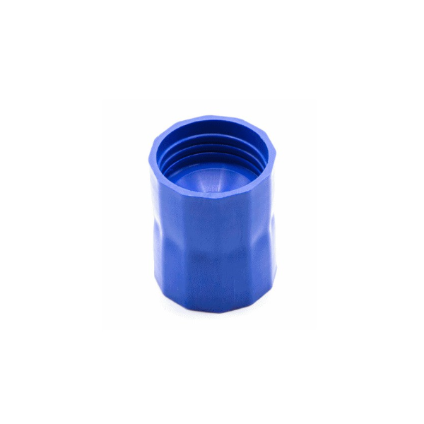 모래시계용 플라스틱캡 (청색 - 홀 5mm)