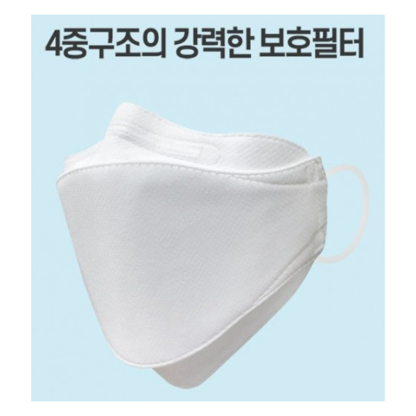성인용 미세먼지,황사용 마스크(KF94인증)/ 개별포장 /개당