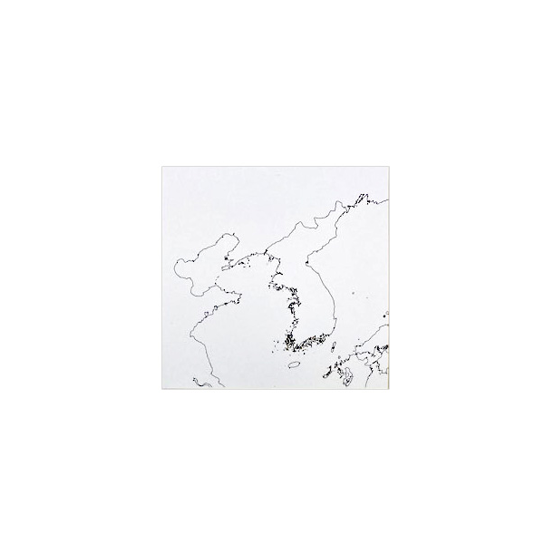 [아이스크림] 한국지도 포스트잇