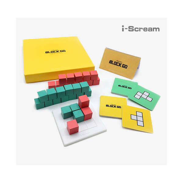[아이스크림] 수진샘의 블록고 (블록 쌓기 보드게임/쌓기나무)