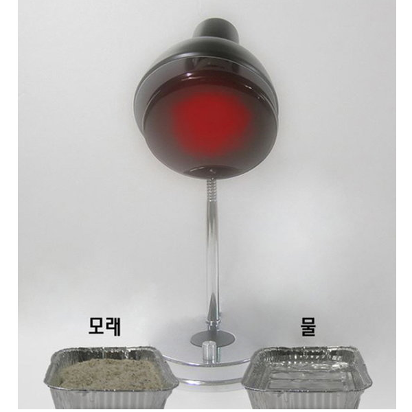 교재용열전구전기스탠드-전구포함
