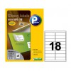 [프린텍 애니라벨] 라벨지 V8260-100_광택/18칸/100매