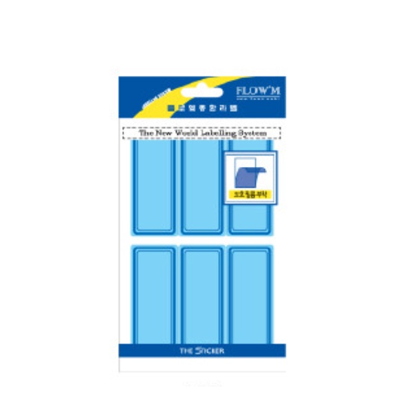 [플로엠]보호 견출지 407 / 28x65mm / 7매