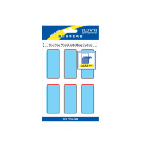 [플로엠]보호 견출지 422 / 24x53mm / 7매