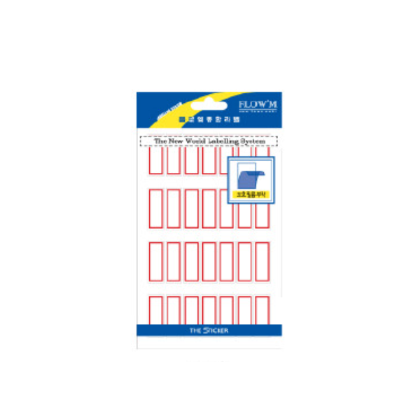 [플로엠]일반 견출지 112 / 11x32mm / 10매