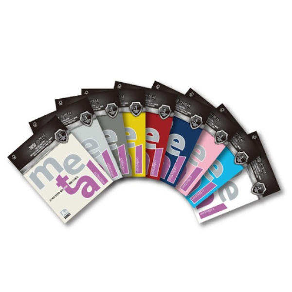 [삼원]메탈컬렉션 / A4 / 120g / 10매입 (색상선택)