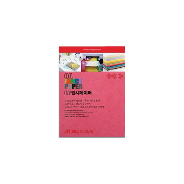 [두성]OA팬시페이퍼 A4 /  80g / P11 / 25매입