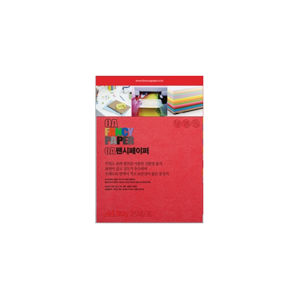 [두성]OA팬시페이퍼 A4 /  80g / P12 / 25매입