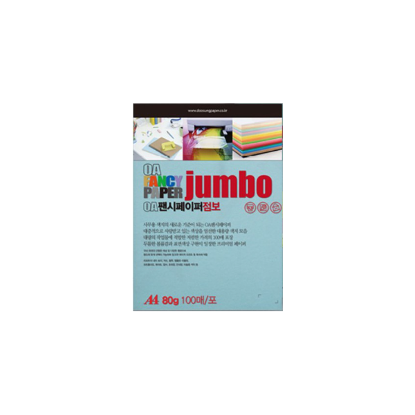 [두성]OA팬시페이퍼 A4 / 80g / 100매입 / P43