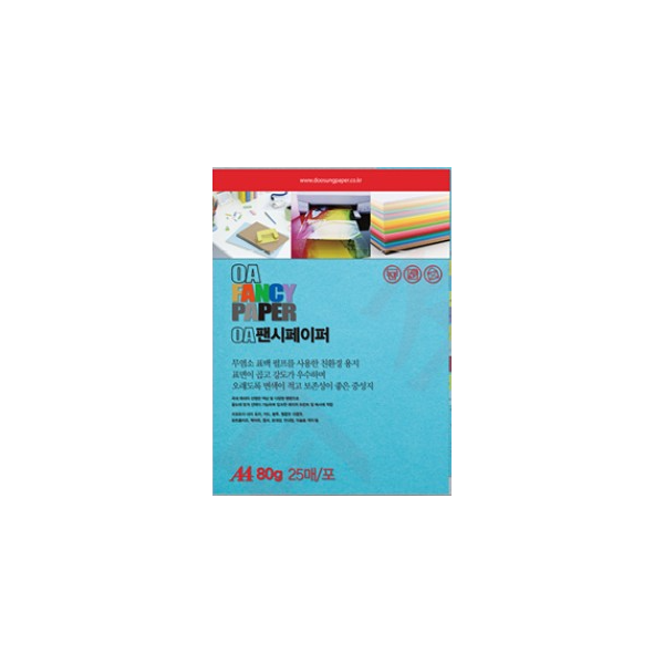 [두성]OA팬시페이퍼 A4 /  120g / M19 / 20매입