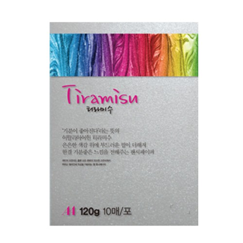 [두성]티라미수 / 펄복사지 / A4 / 10매입 / 15순백색펄