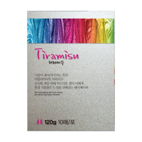 [두성]티라미수 / 펄복사지 / A4 / 10매입 / 19굴색펄