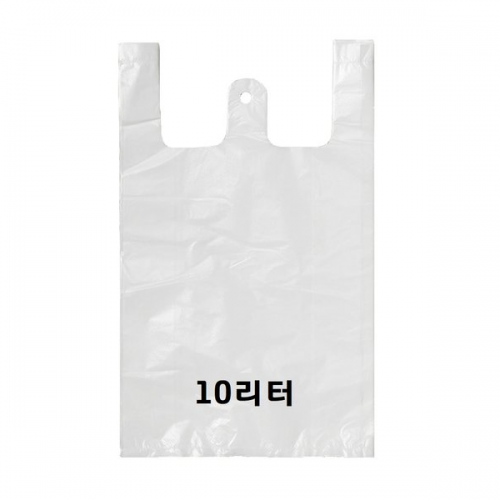 [국대]비닐봉투 10리터 / 70매입 / 백색 / 비닐봉지