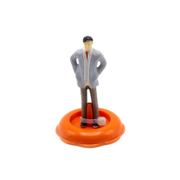 교재용 거울사람인형물체 /높이 64mm