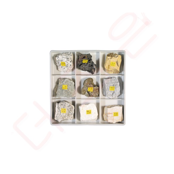 기본암석(9종) /170×140×30㎜, 플라스틱 케이스, 9종 1조