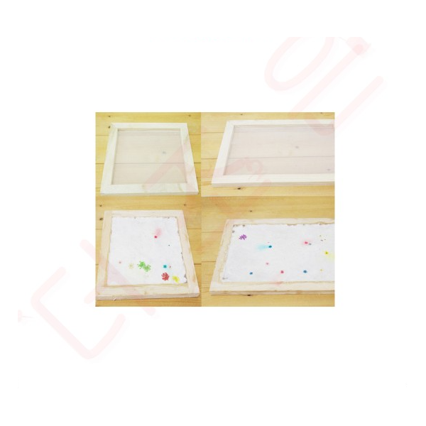 종이만들기틀(단면, 목제) /소 200*200mm