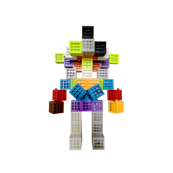 [아이스크림] 연결큐브 100pcs (보관 케이스 포함)