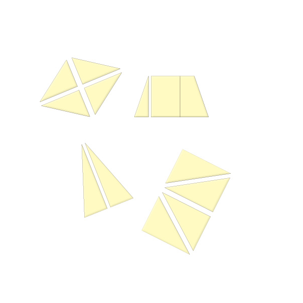 [아이스크림] 평면도형 자석교구(교사용)