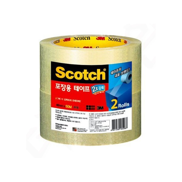 [3M]스카치 포장용 테이프 #3615-2 투명