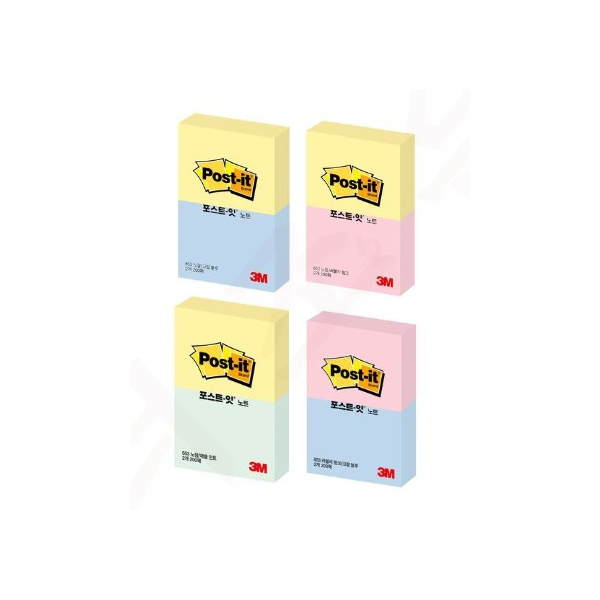[3M]포스트잇 노트 653-2 / 51 x 38mm