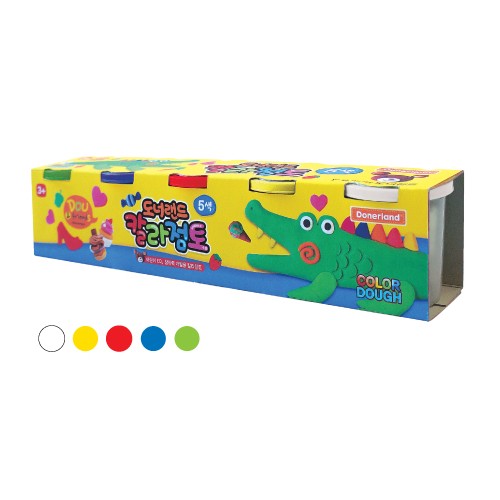 [도너랜드]칼라점토 / 5색 /