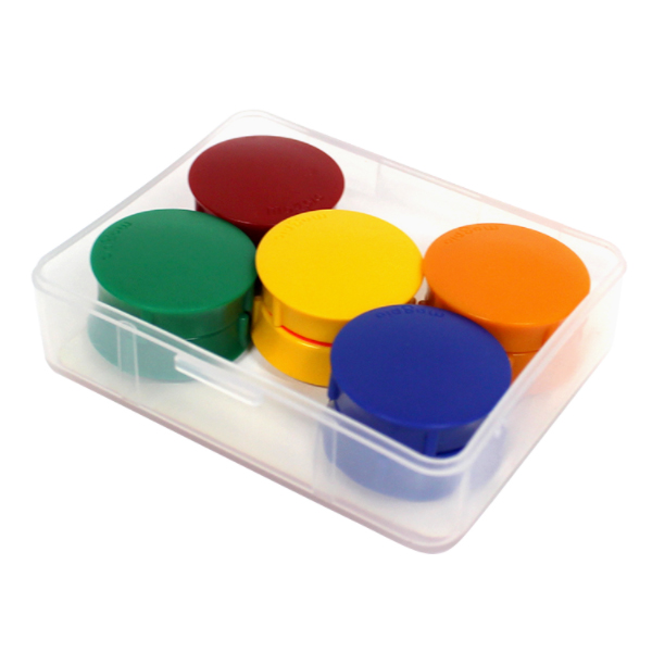 [마그피아]칼라 원형 자석홀더 / 소 / 21mm / 낱개