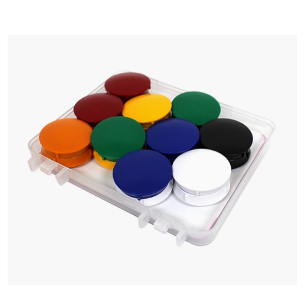 마그피아]칼라 원형 자석홀더 / 특대 / 38mm / 20개 / 1통입