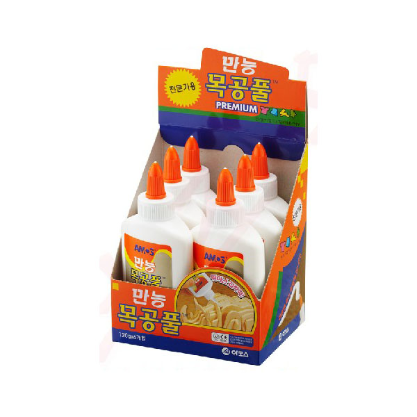 [아모스]만능목공풀120g / 6개입