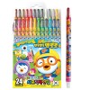 [지구]뽀로로 색연필 / 샤프식 / 24색