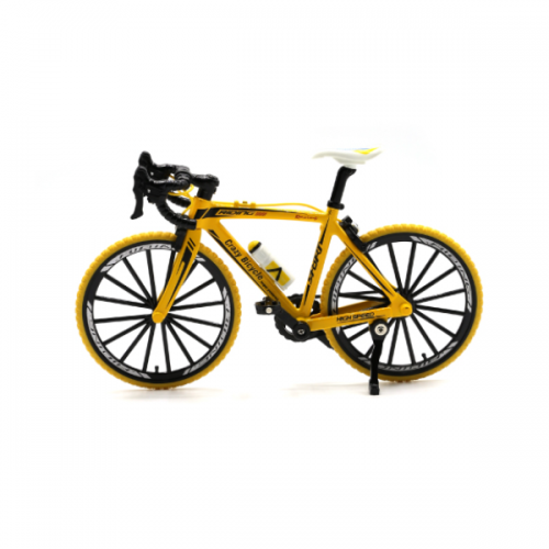 자전거 모형 ( 노랑 )
