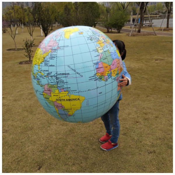 SNR 대형 지구본 에어볼 90cm