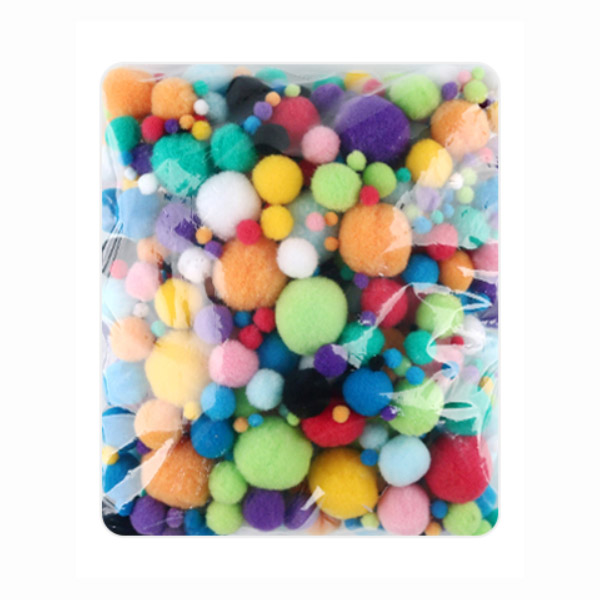 [유니아트] 15000 폼폼 / 색상혼합,사이즈혼합 / 방울 / 퐁퐁 / 뿅뿅