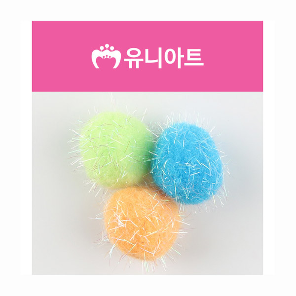 [유니아트] 1000반짝이 폼폼 / 혼합색상 / 방울 / 퐁퐁 / 뿅뿅