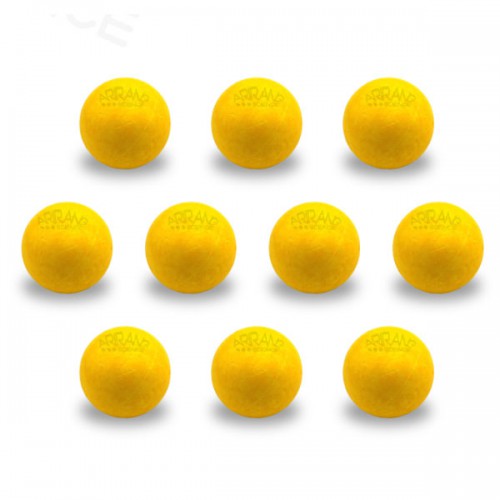 스티로폼공 노란색 ( 10개입 - 약 5cm )
