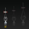 분별깔대기 100ml (테프론콕크) /분액여두