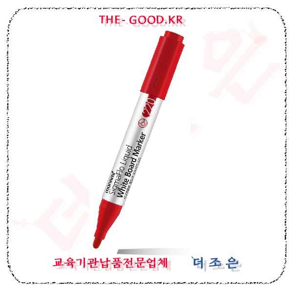 [모나미]보드마카 시그마플로 생잉크 220 단색 / 12자루입