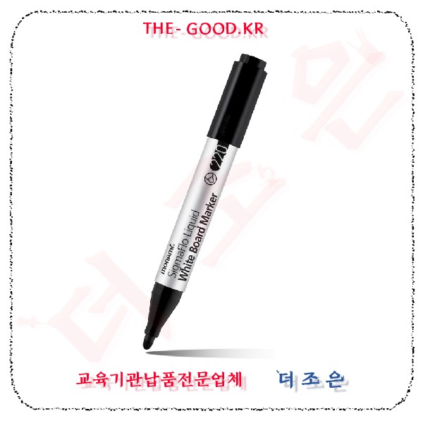[모나미]보드마카 시그마플로 생잉크 220 단색 / 12자루입