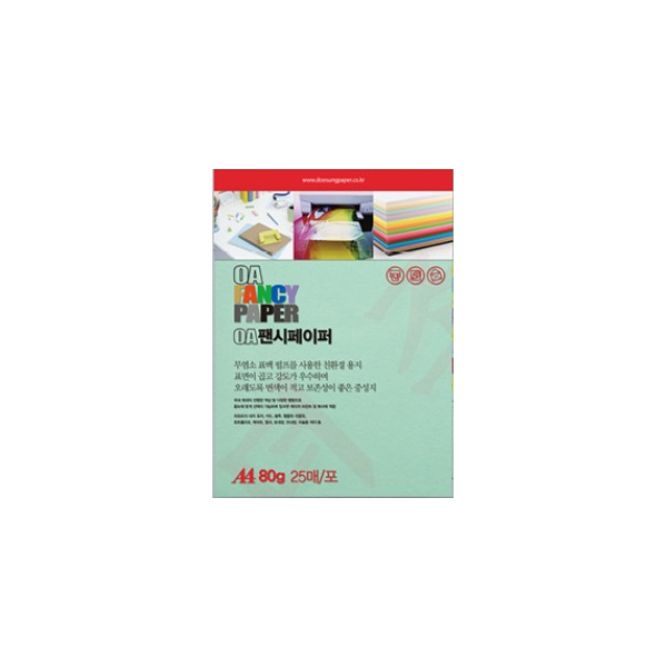 [두성]OA팬시페이퍼 A4 /  80g / P13 / 25매입