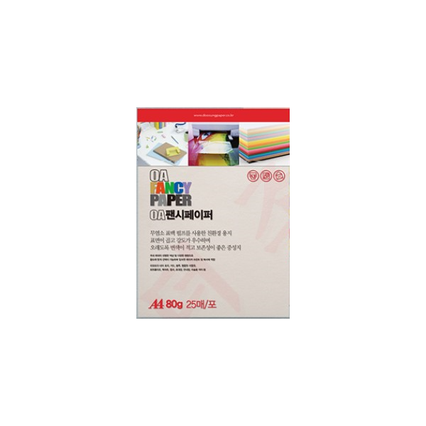 [두성]OA팬시페이퍼 A4 /  80g / P39/ 25매입