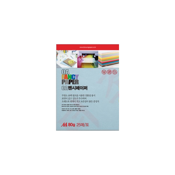 [두성]OA팬시페이퍼 A4 /  120g / M18 / 20매입