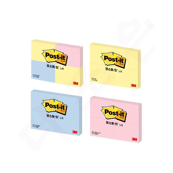 [3M]포스트잇 노트 653 / 51 x 38mm