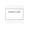 [마그피아]고무자석화이트보드 / 400 x 300 / MRMB-WB4030