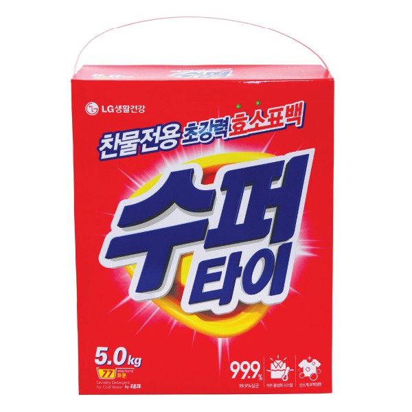 수퍼타이 / 세탁세제 / 5kg 카톤