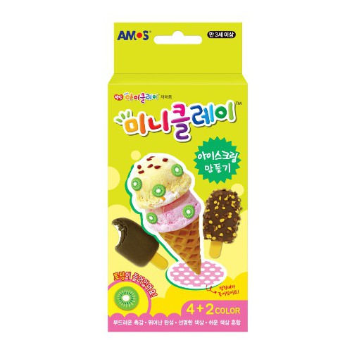 [아모스]아이클레이 / 미니클레이 / 아이스크림만들기