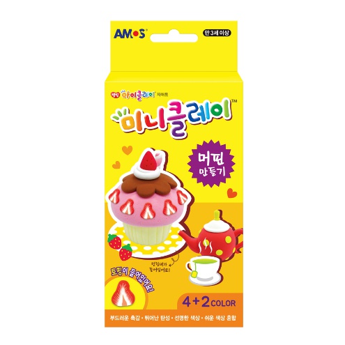 [아모스]아이클레이 / 미니클레이 / 머핀만들기