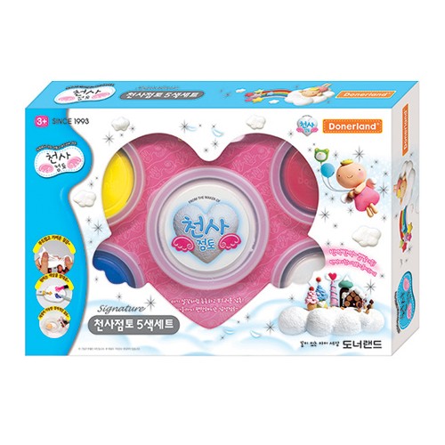 [도너랜드]천사점토 / 칼라 / 5색