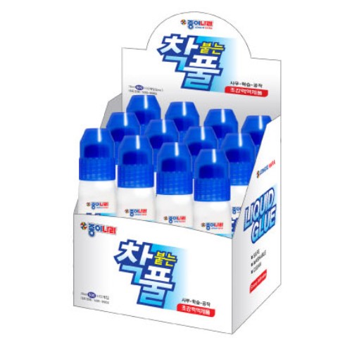[종이나라]600 착붙는 풀 70ml / 12개입